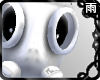 Evil Eye Gas Mask White