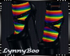 *LGBT Rainbow Heels