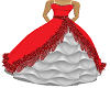 enchanted ballgown red