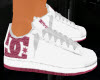 (SF) White&Pink DC Shoes