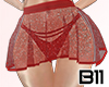 (B11) Nana Skirt Red