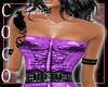 PURPLEL CLUBBING DRESS