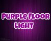 Purple floor light