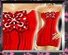EB*Red hot dress & shoes