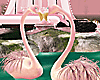 🌸 Sakura Flamingos