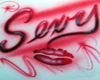 sticker sexy lips