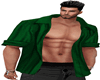Green Silk Shirt