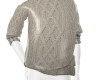 MS Knit Cream Pullover