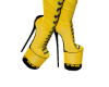 Y2K Yellow Boots
