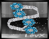 [LovX]FlowerWrap(blue)