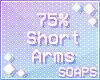 +Short Arms 75%