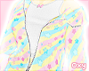 ♡ pastel star hoodie