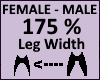 Leg Thigh Scaler 175%