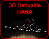 !3D Derivable ruby tiara