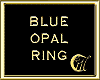 BLUE OPAL RING
