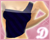 *MW* One Shoulder Navy