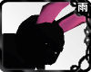 Black Bunny Pink Ears