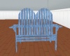 Country Blue Loveseat