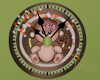 Monkey Girl Clock