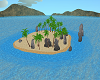 small tropical island