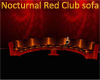 Nocturnal Red Club Sofa