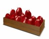 BOX  RED  APPLES