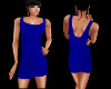 Royal Blue Cling Dress
