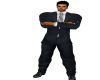 Man'sBlack Full Suit