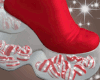 Candy Cane Boots