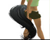 Black furryhorse tail