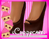 !C Brown High Heels 