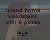 *L* island home stairs