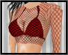 [KF]Fishnet red outfit