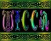 colorful wicca sign