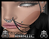 ♛ Nose Chain Black