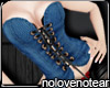 NLNT~Blue Corset Jeans 