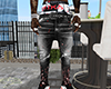 EA' Black&Red Denim