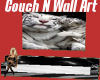 Tiger Couch N Wall Art