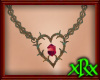 Goth Heart Necklace