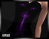 |K| Purple shimmer dress