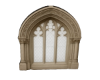 Gothic Castle 3D Window