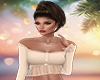 Beige Crop Sweater