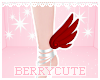 ♡ Ankle Wings Ruby