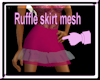 (M) Ruffle Skirt Mesh