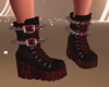 Kp* Punk Plaid Boots