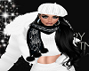 Melle with Beret White