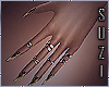 SZ Gold Chrome Nails