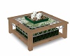GREEN COFFEE TABLE