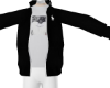 BLCK POLO ZIP $
