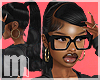 m. Kelly Ponytail Black